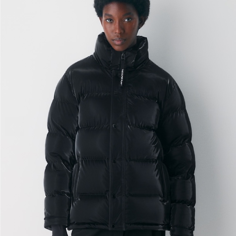 Aritzia Super Puff Coat - Liquid Shine